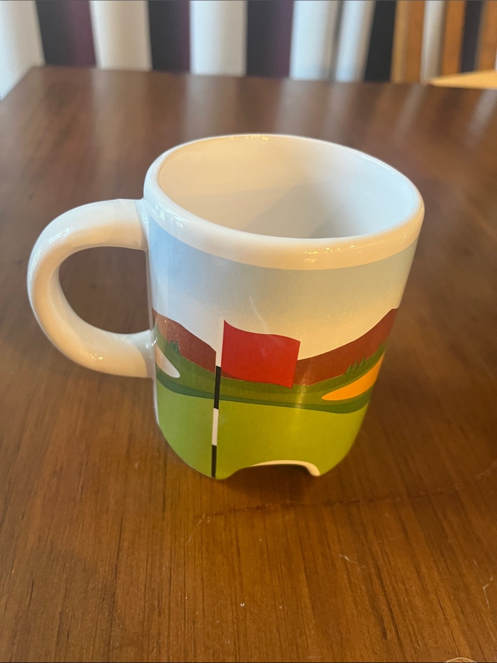 Kikkerland Golf Coffee Mug and Golf Club Putter Pen new